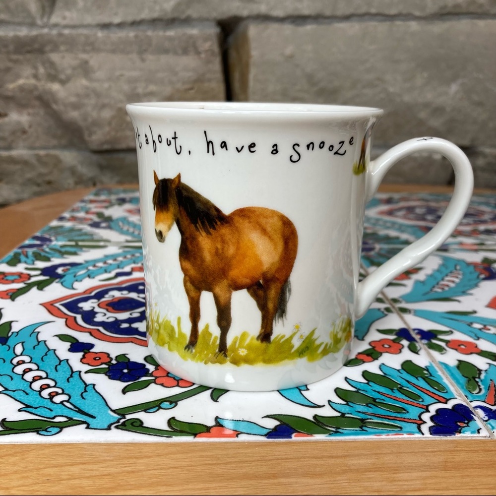 The Leonardo Collection Fine Bone China Horse Mug